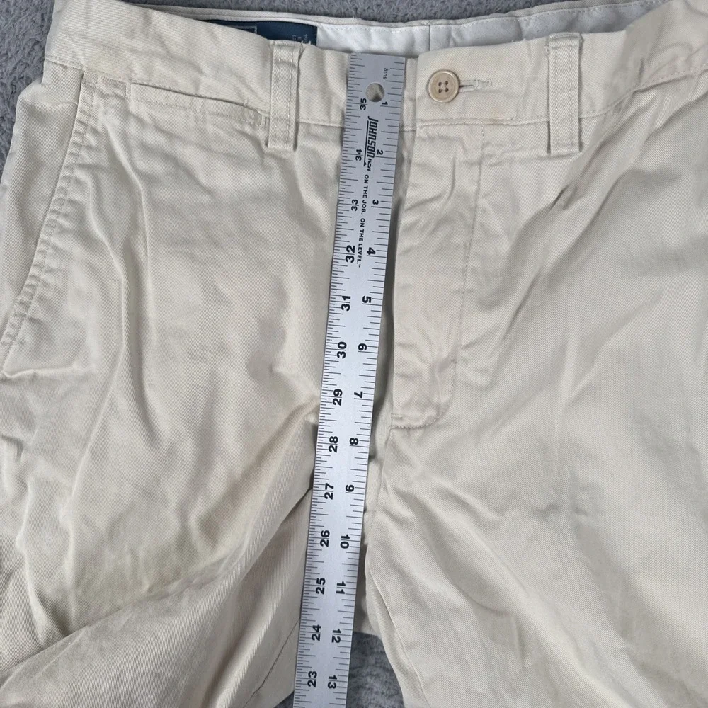 Polo Ralph Lauren Preston Pant Mens 32x32 (32x30) Tan Khaki Cotton Chino Vintage